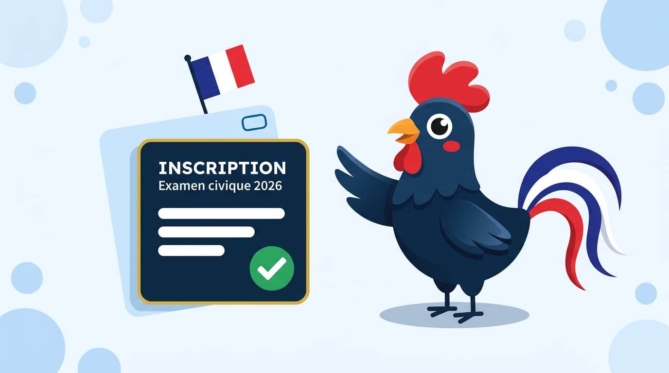 Inscription à l'examen civique 2026