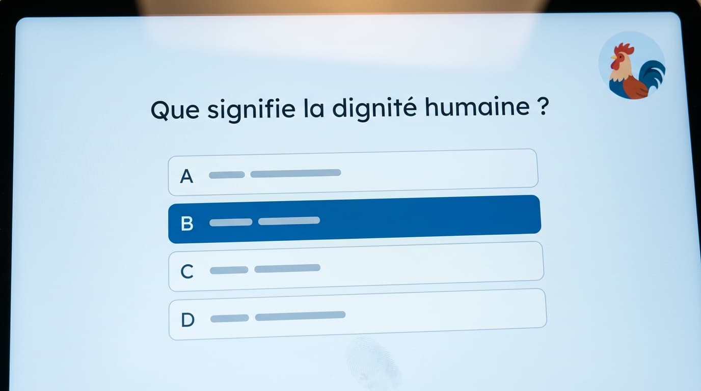 Questions sur les principes de la République à l'examen civique