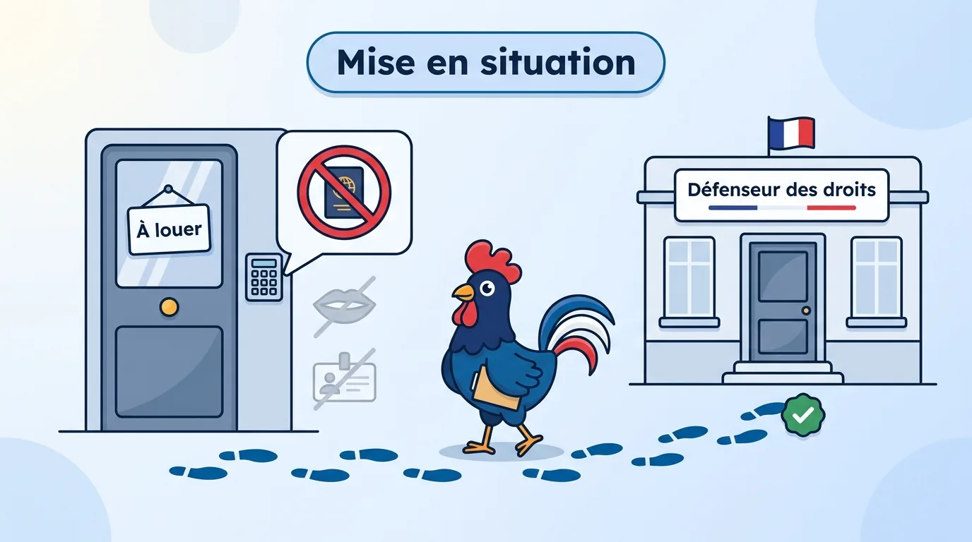 Mise en situation de l'examen civique