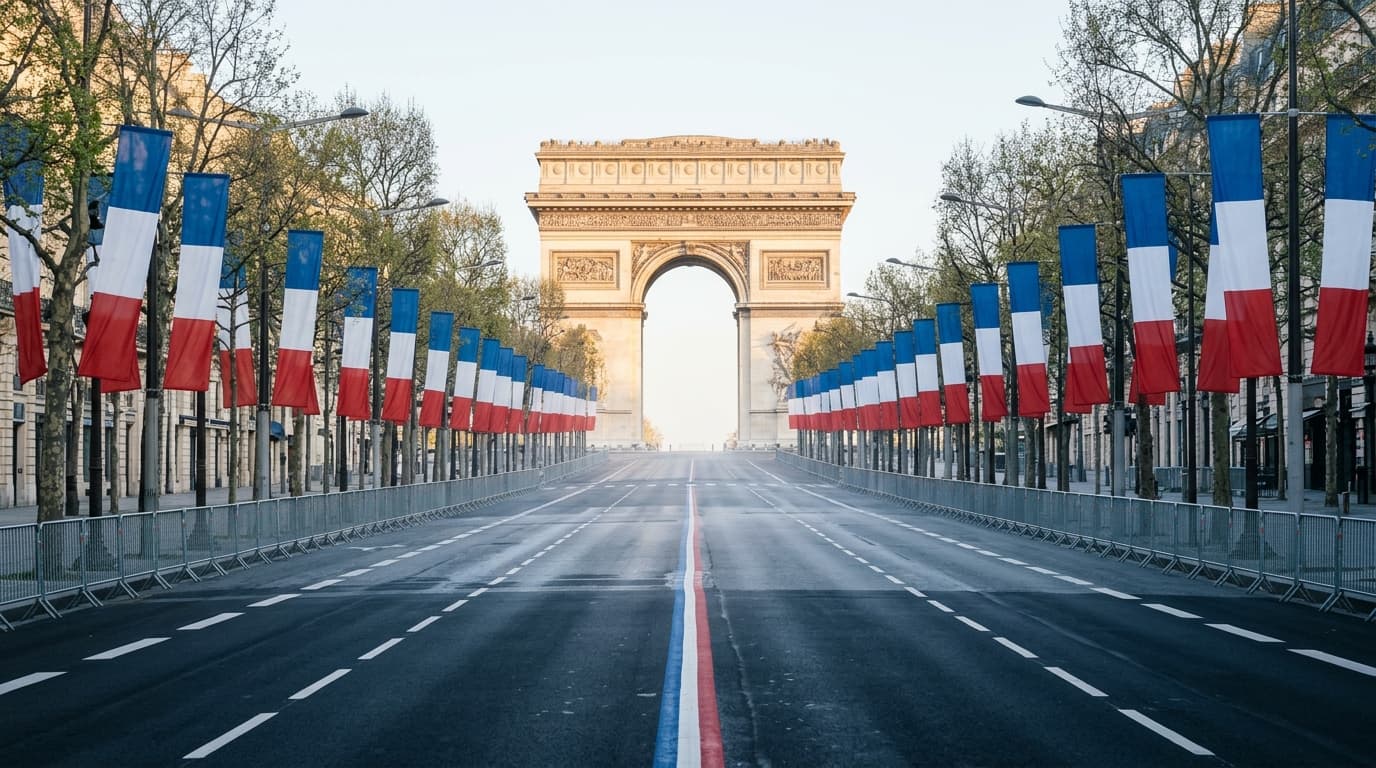 Défilé militaire du 14 juillet sur les Champs-Élysées