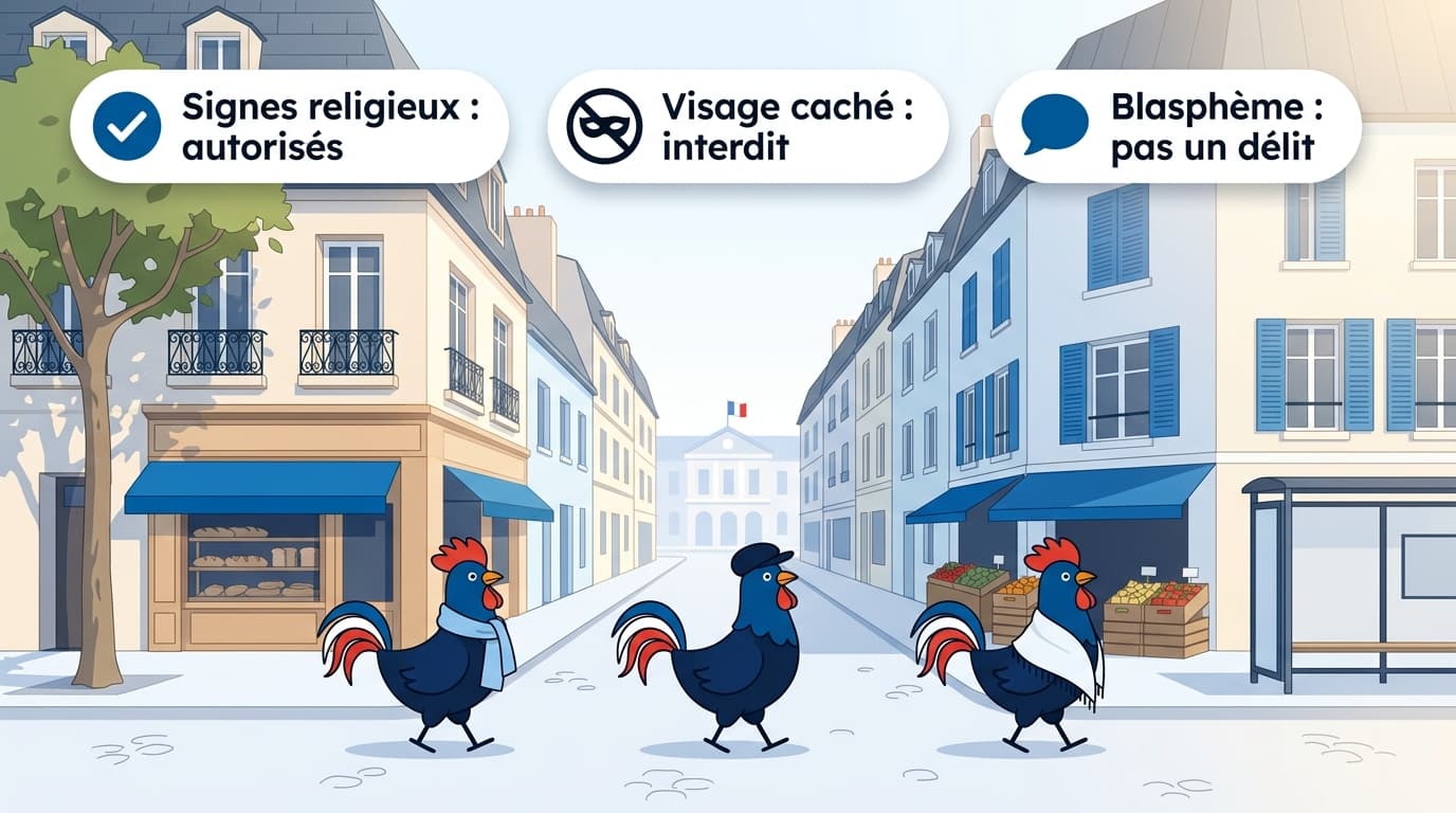 Laïcité dans l'espace public en France