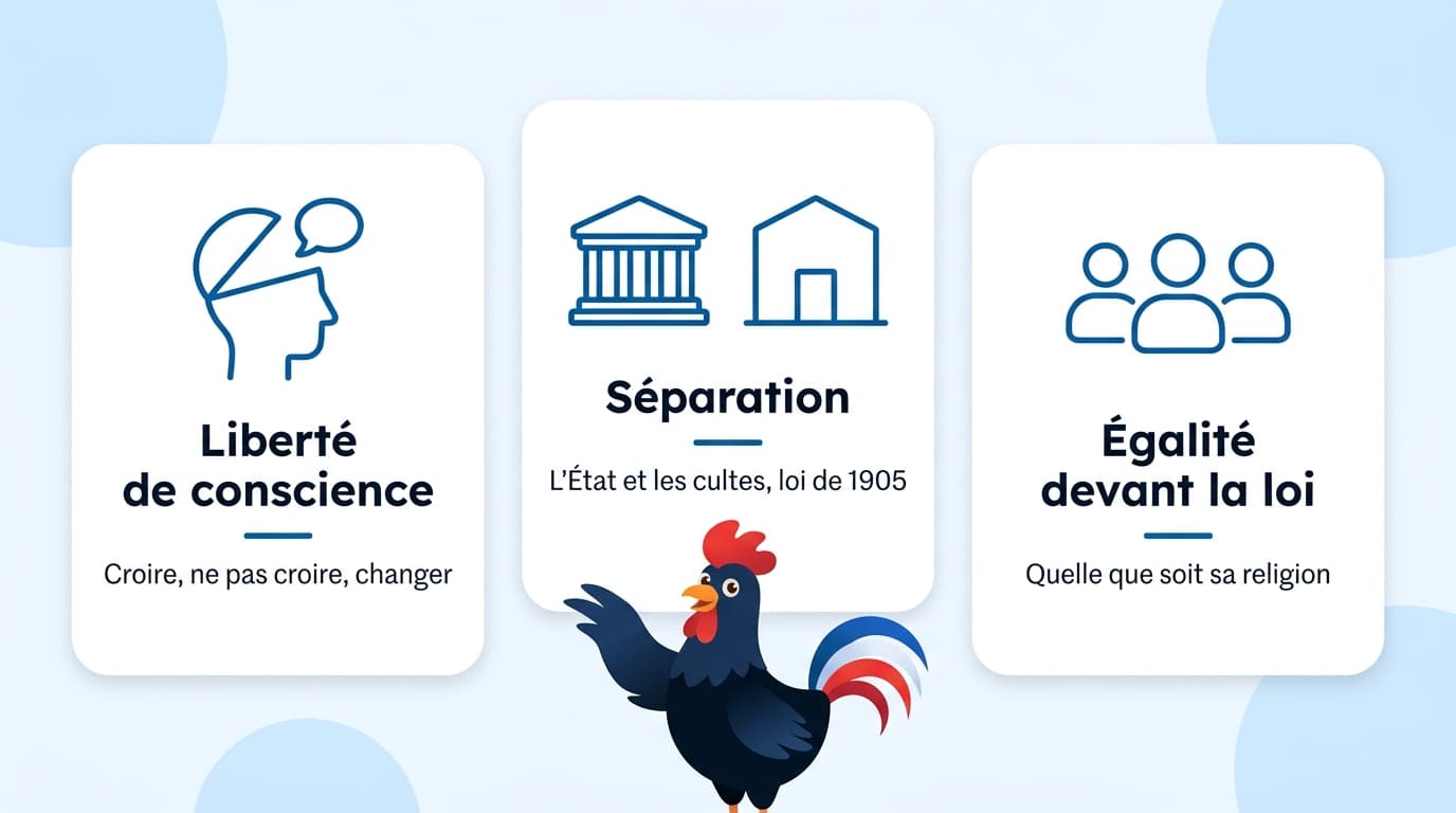 Principe de laïcité en France