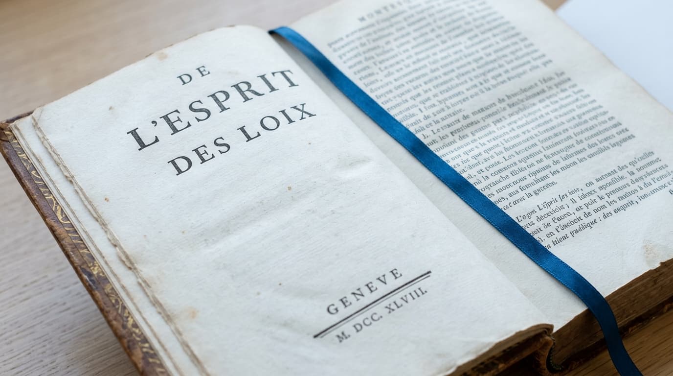 Montesquieu et la séparation des pouvoirs