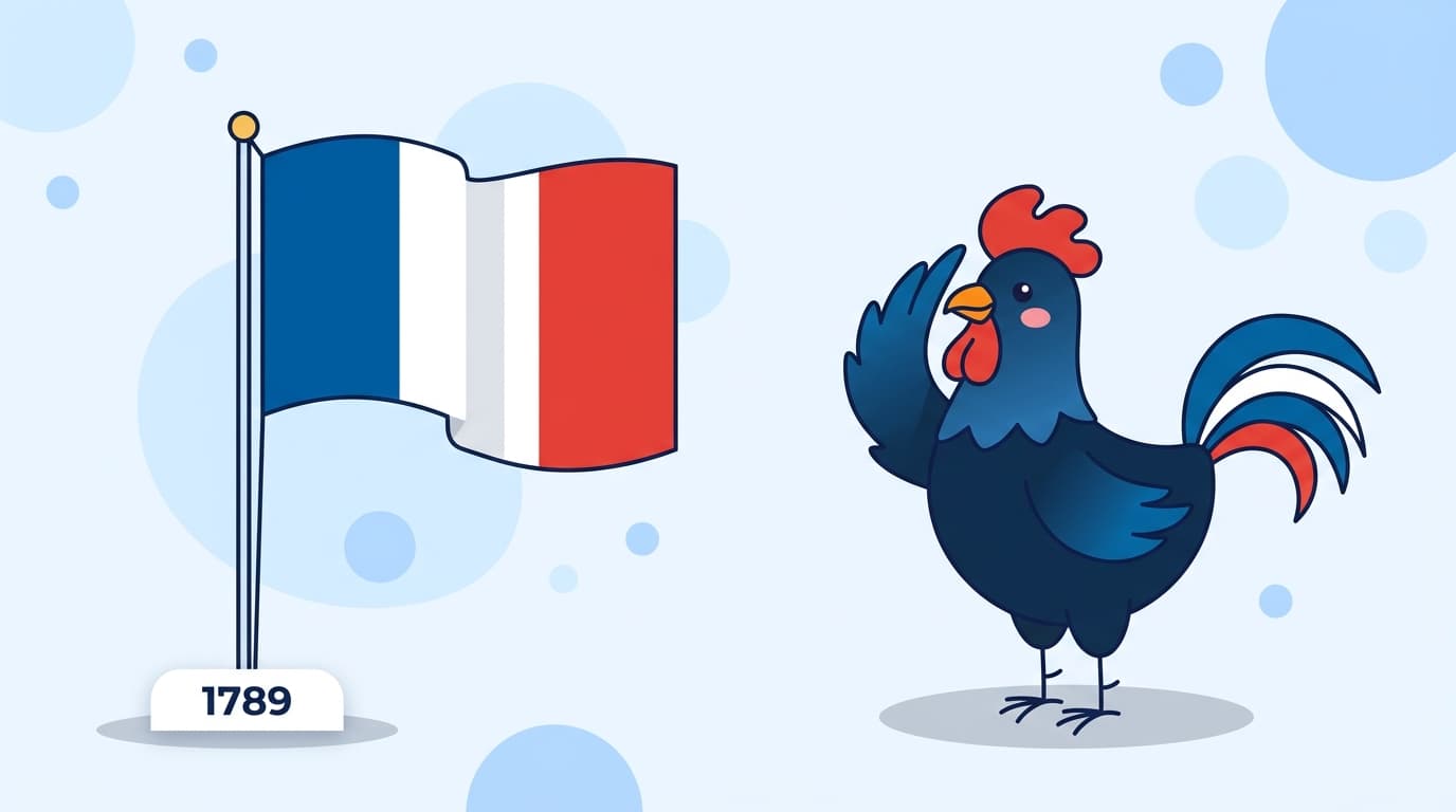 Drapeau tricolore français officiel