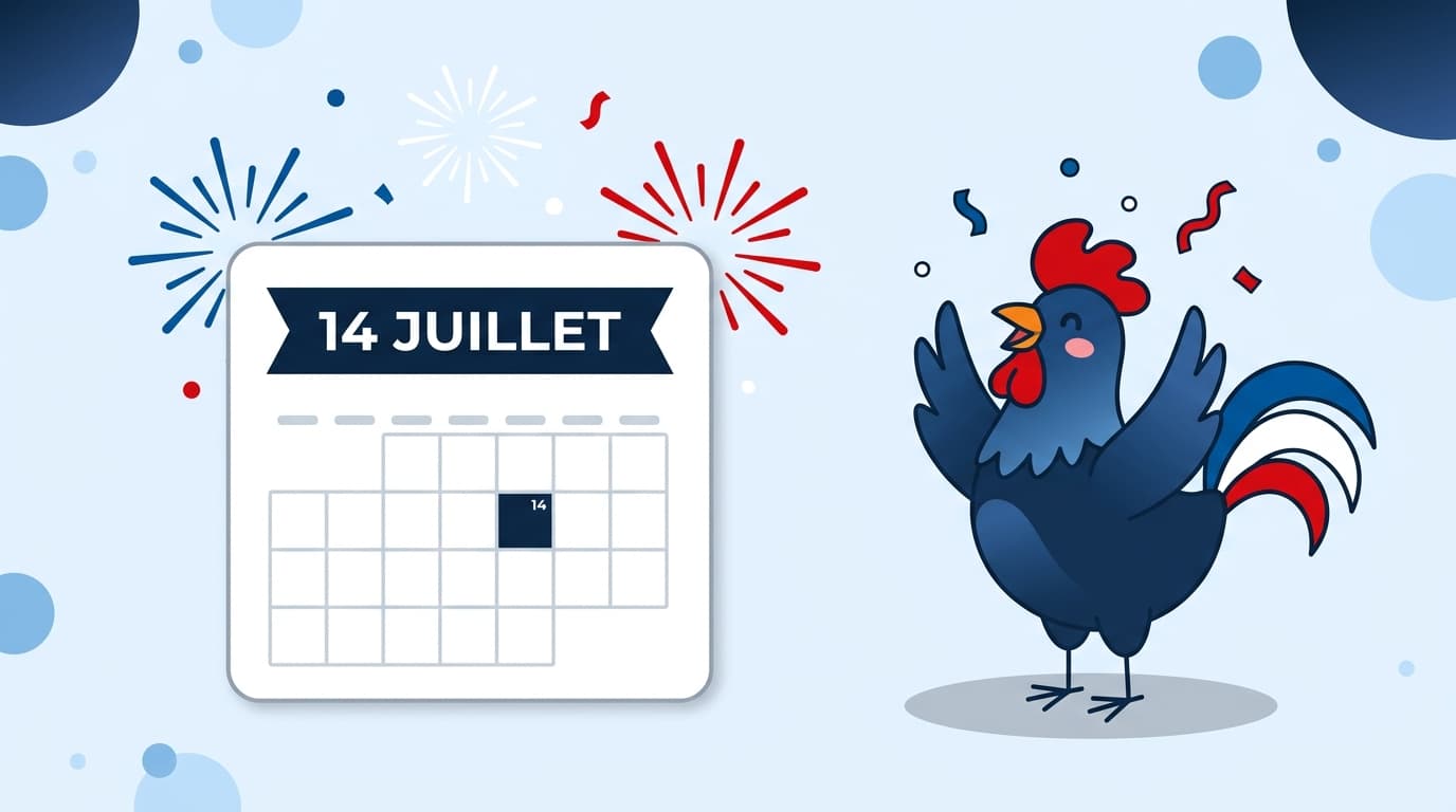 Célébration du 14 juillet, fête nationale de la République française