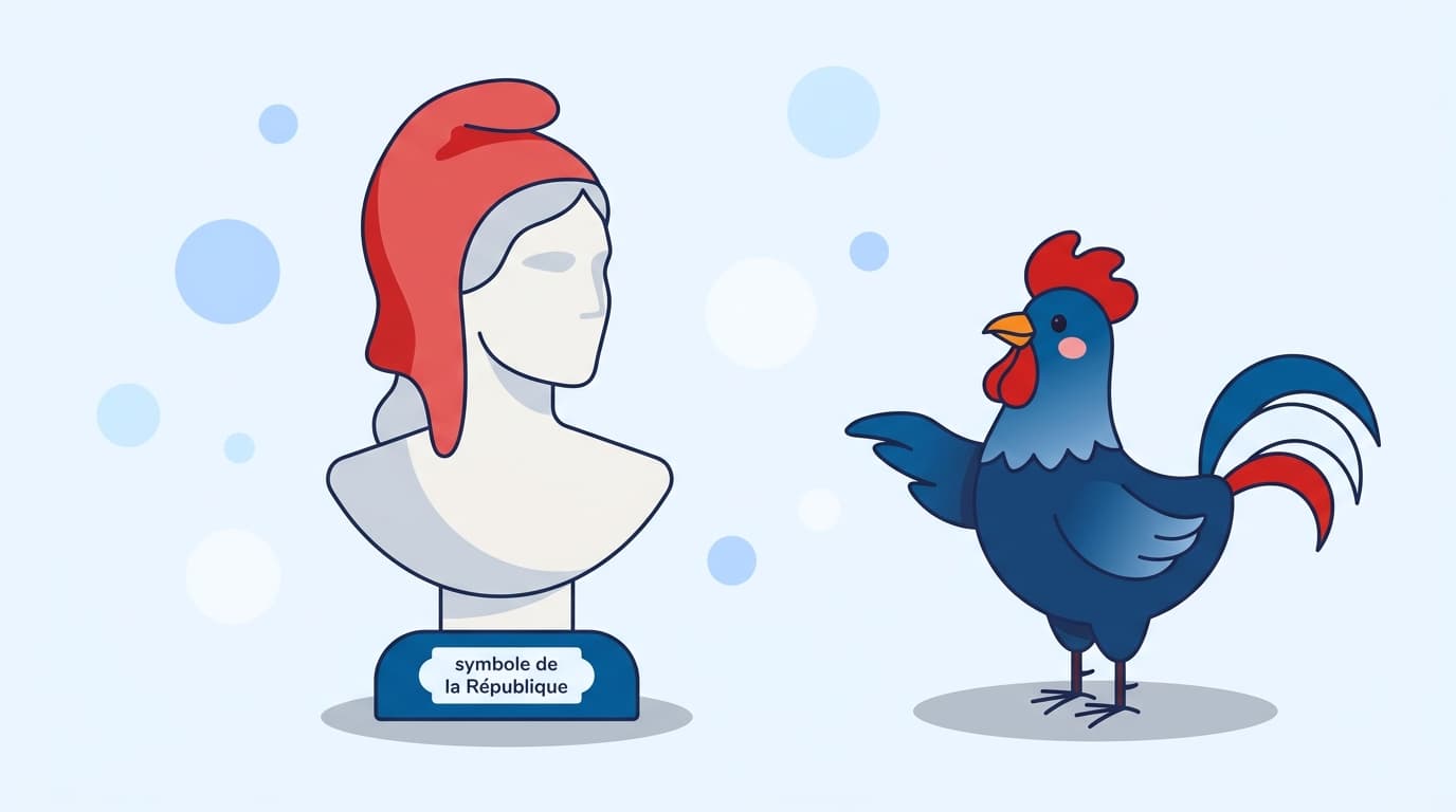 Buste de Marianne, symbole de la République française